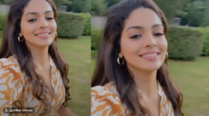 Hello Summer: Marathi actress Pooja Sawant vibes in floral yellow wrap dress, says ‘Rangisari’