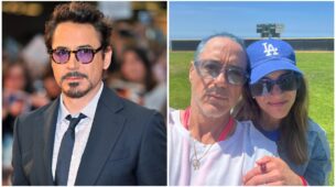 HERE Is Robert Downey Jr And His Superb Blue Haired Pictures In Case You Missed Out