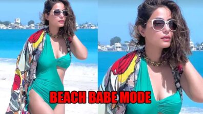 Hina Khan Yet Again Turns On Her Beach Babe Mode In Shivan & Naresh Swimsuit: Know Its Costs