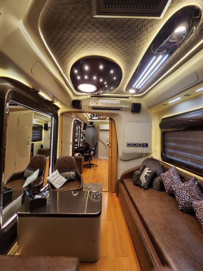 House On Wheels!!! Take A Look At Shilpa Shetty’s Luxurious New Vanity Van: See Pics - 0