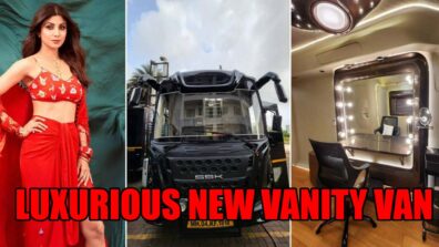 House On Wheels!!! Take A Look At Shilpa Shetty’s Luxurious New Vanity Van: See Pics