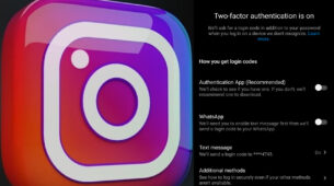 How To Start Two-Factors Authentication Of Instagram