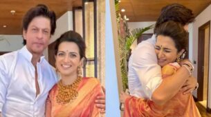 “I hugged him tight” Says Tamil Actress Dhivyadharshini Sharing Cosy Picture With Shah Rukh Khan