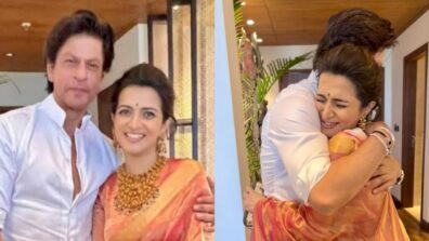 “I hugged him tight” Says Tamil Actress Dhivyadharshini Sharing Cosy Picture With Shah Rukh Khan