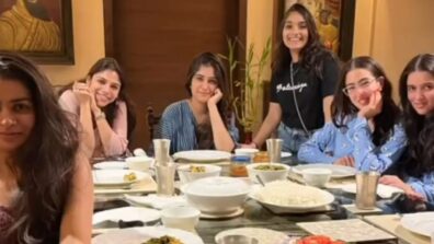 In Pics: Sara Ali Khan digs in delicious Ghar Ka Khana with friends