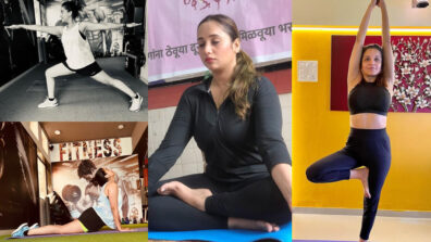 International Yoga Day 2022: Bhojpuri stars Akshara Singh, Monalisa and Rani Mukherjee vouch to keep themselves fit, see pics