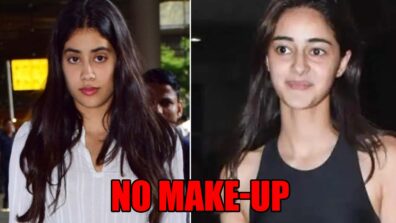 Janhvi Kapoor To Ananya Panday: Bollywood Babes Who Live Up to No Make-up To Minimal Makeup Look: See Pics