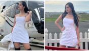 Jannat Zubair Rahmani completes helicopter ride experience like never before, shares special snap from KKK 12 sets