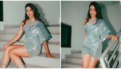Jasmin Bhasin sizzles internet in one-shoulder shimmery mini dress, fans in love