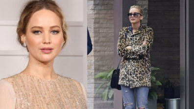 Jennifer Lawrence Loves A Little Animal Print Moment In Her Street Style