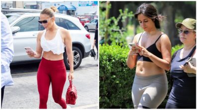 Jennifer Lopez To Camila Cabello: Crop Tops And Leggings Are The New Gym Outfits