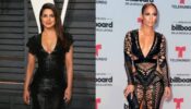Jennifer Lopez Vs Priyanka Chopra: Who Slew In A Black Bodycon Deep Neck Dress?