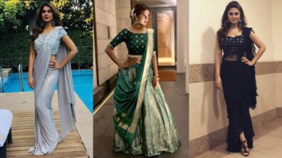 Jennifer Winget Aces The Oomph Game In These Drape Outfits