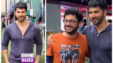 Jugg Jug Jeeyo promotions: Varun Dhawan heads off to shoot with CarryMinati, watch