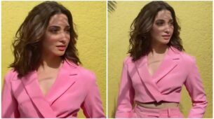 Just Like Sunshine: Tamannaah Bhatia looks vibrant in pink pantsuit
