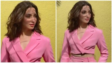 Just Like Sunshine: Tamannaah Bhatia looks vibrant in pink pantsuit