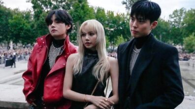 K-pop Madness: BTS V, Blackpink Lisa and Park Bogum spotted all exotic hot at Celine Fashion Show