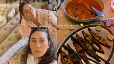 Kareena and Karisma Kapoor enjoy yummy and delicious fishes on Sunday afternoon, are you hungry?