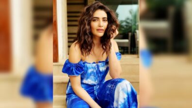 Karishma Tanna Gives Summer Vibes In Chic Blue Dresses