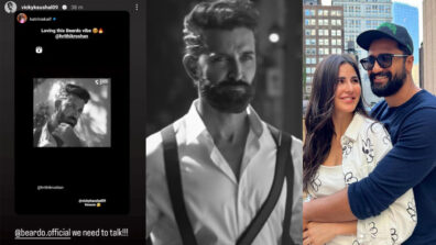 Katrina Kaif falls in love with Hrithik Roshan’s tough beard look, husband Vicky Kaushal says ‘we need to talk’