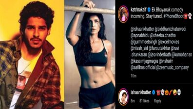 Katrina Kaif shares new teaser of ‘Phone Bhoot’, Ishaan Khatter comments