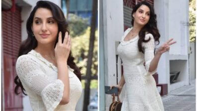 Nora Fatehi Radiating Energy Through Midi Dresses: Check Out