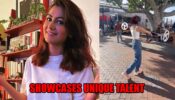 Khatron Ke Khiladi 12 contestant Sriti Jha showcases unique talent on set, fans can’t stop praising