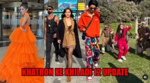 Khatron Ke Khiladi 12 Update: Shivangi Joshi dazzles in orange gown, Rubina Dilaik gears up for stunt, Kanika Mann dances with South African ‘tau’