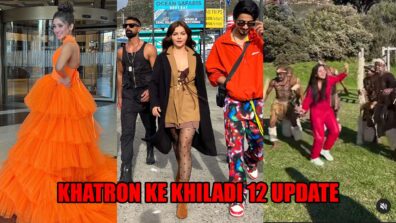 Khatron Ke Khiladi 12 Update: Shivangi Joshi dazzles in orange gown, Rubina Dilaik gears up for stunt, Kanika Mann dances with South African ‘tau’