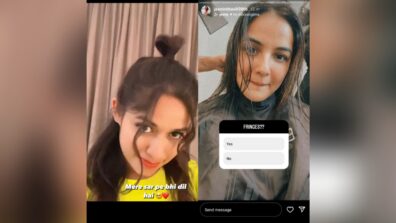 Khatron Ke Khiladi Actresses Jannat Zubair gets unique ‘DIL’ hairstyle, Jasmin Bhasin says ‘Fringes?… Yes or No”