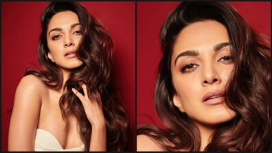 Kiara Advani is a sight to behold in plunging neckline outfit, rocks nude-shade lipstick like a queen