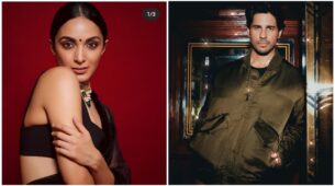 Kiara Advani looks drop-dead gorgeous in black transparent saree, Sidharth Malhotra says, “looked cool”