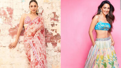 Kiara Advani’s Anita Dongre Floral Lehenga Or Varun Bahl Floral Sari: Which Kiara’s Outfit Would You Want To Have: Vote Here