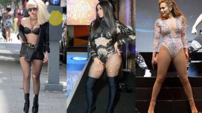 Lady Gaga, Jennifer Lopez, Cardi B: Divas Who Slew In Fishnet Stockings