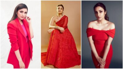 Lately, Parineeti Chopra Has Been Obsessing Over Red Outfits And We Are Loving Her Looks