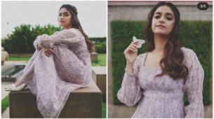Lavender is Keerthy Suresh’s new favourite palette