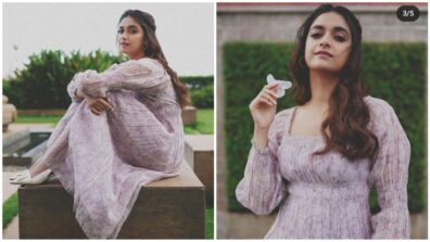 Lavender is Keerthy Suresh’s new favourite palette