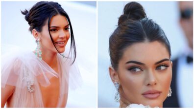 Learn To Create Kendall Jenner’s Middle Part Bun: Follow These Steps