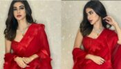 Look Fiery In Red Sarees Like Mouni Roy, Check Out