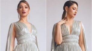 Look Glamorous By Adding Silver Themes To Your Apparel Like Tamannaah Bhatia