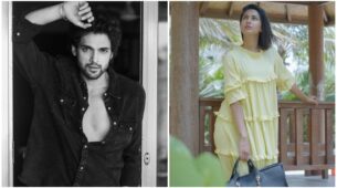 Looking at you: Parth Samthaan is busy staring at someone, Erica Fernandes says, “apni nazar mein…”