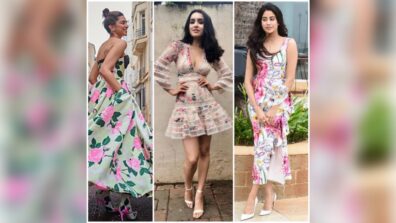 Beat The Heat With These Soft Pink Floral Dresses: Get Inspired By Deepika Padukone, Shraddha Kapoor, And Janhvi Kapoor