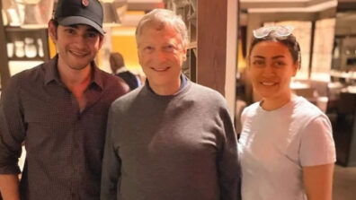 Mahesh Babu And Wife Namrata Shirodkar Humbled By The Presence Of World Famous Business Tycoon Bill Gates In The US