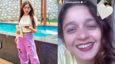 Major Missing: Jannat Zubair Rahmani is getting emotional on video call with mom from South Africa, see cute family moment