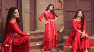Marathi Actress Pooja Sawant’s love for Red is eternal, see video