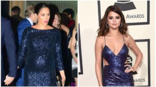 Meghan Markle To Selena Gomez: Stars Who Stole The Spotlight In Blue Sequin Dresses