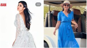 Mouni Roy and Hina Khan slay it all with their fashion outlooks, see pics