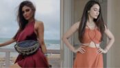 Mouni Roy and Surbhi Jyoti are scintillating beauties in designer couturiers