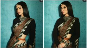 Mouni Roy is a ‘saree girl’ forever, see cute photodump