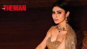 Mouni Roy is all glitzy and glittery in sequinned, glamourous beige avatar, fans in love